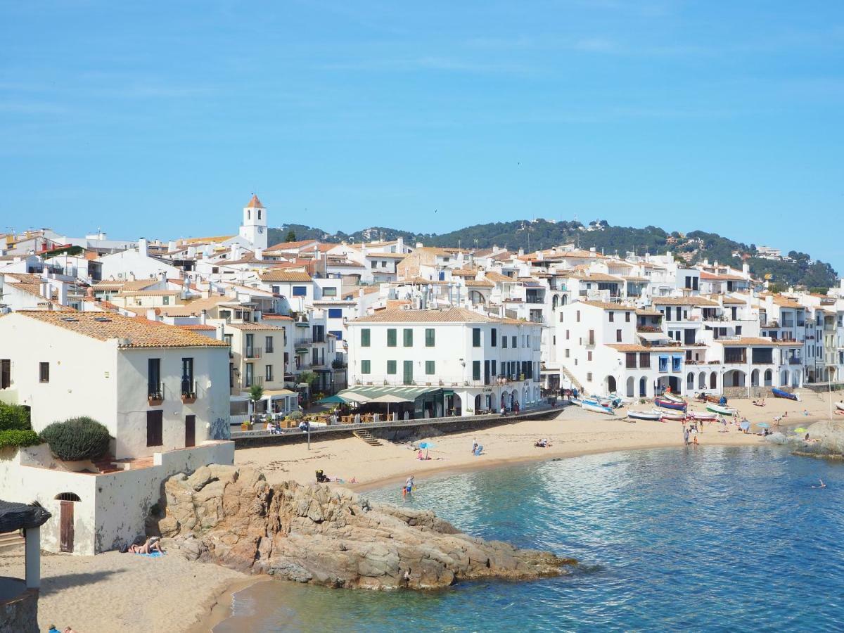 Apartamento En Calella De Palafrugell Con Vistas Al Mar, Piscina Y Terraza מראה חיצוני תמונה